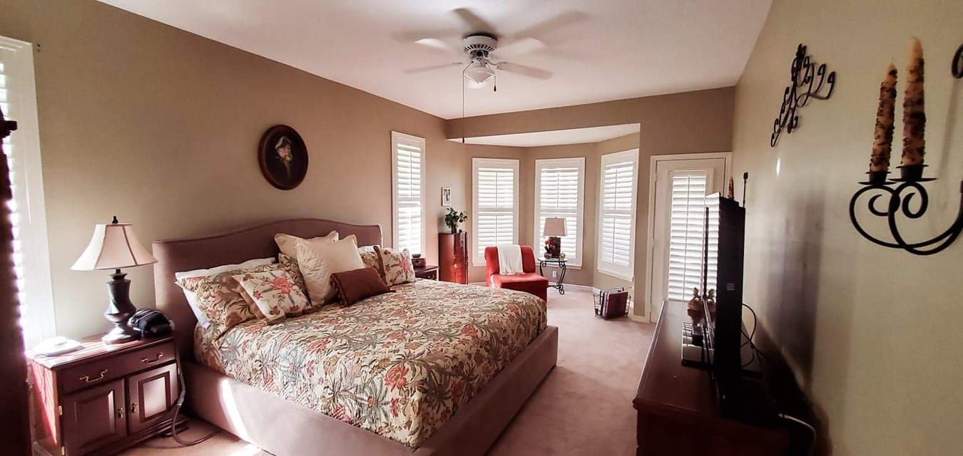 Custom plantation shutters living room - A&Q Custom Shutters Orlando