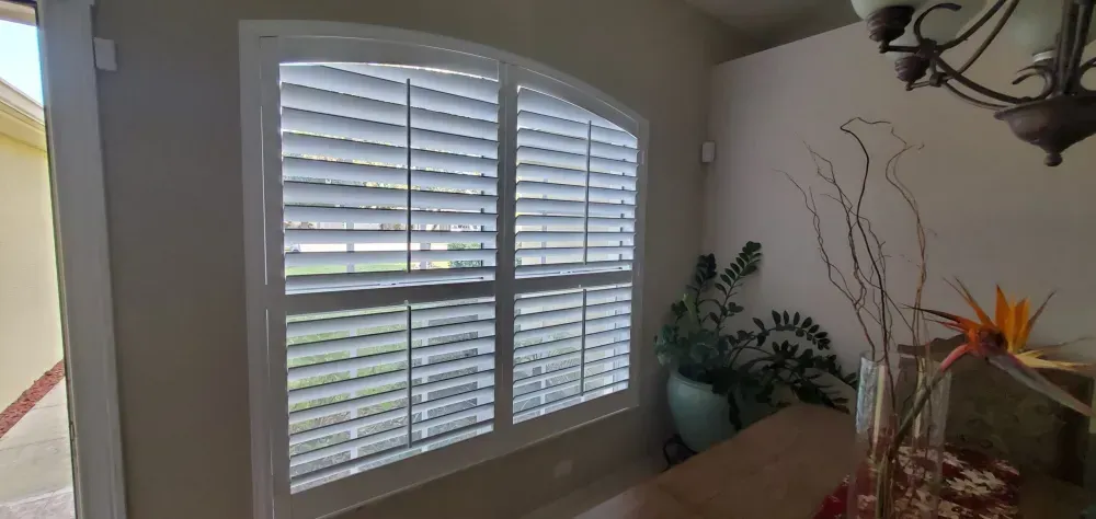 Custom plantation shutters bedroom - A&Q Custom Shutters Orlando
