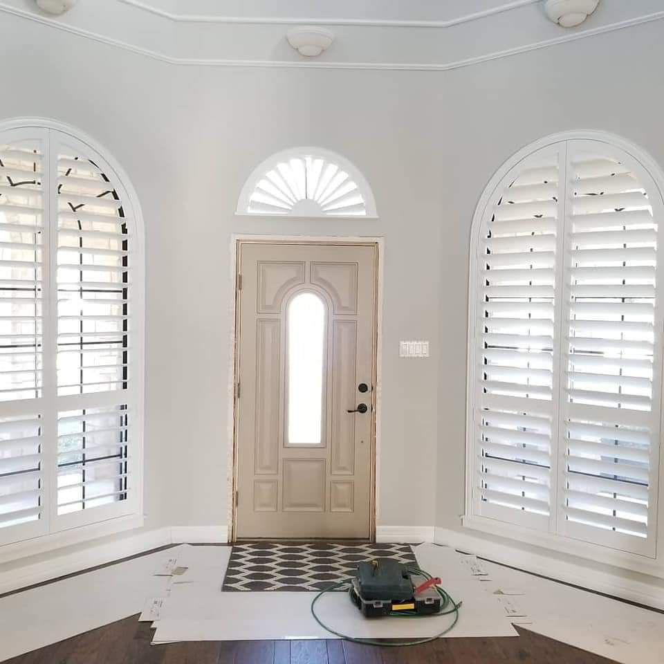 Custom plantation shutters kitchen / dining - A&Q Custom Shutters Orlando